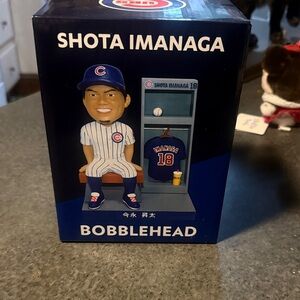 Shota Imanaga Bobblehead - Blue and White